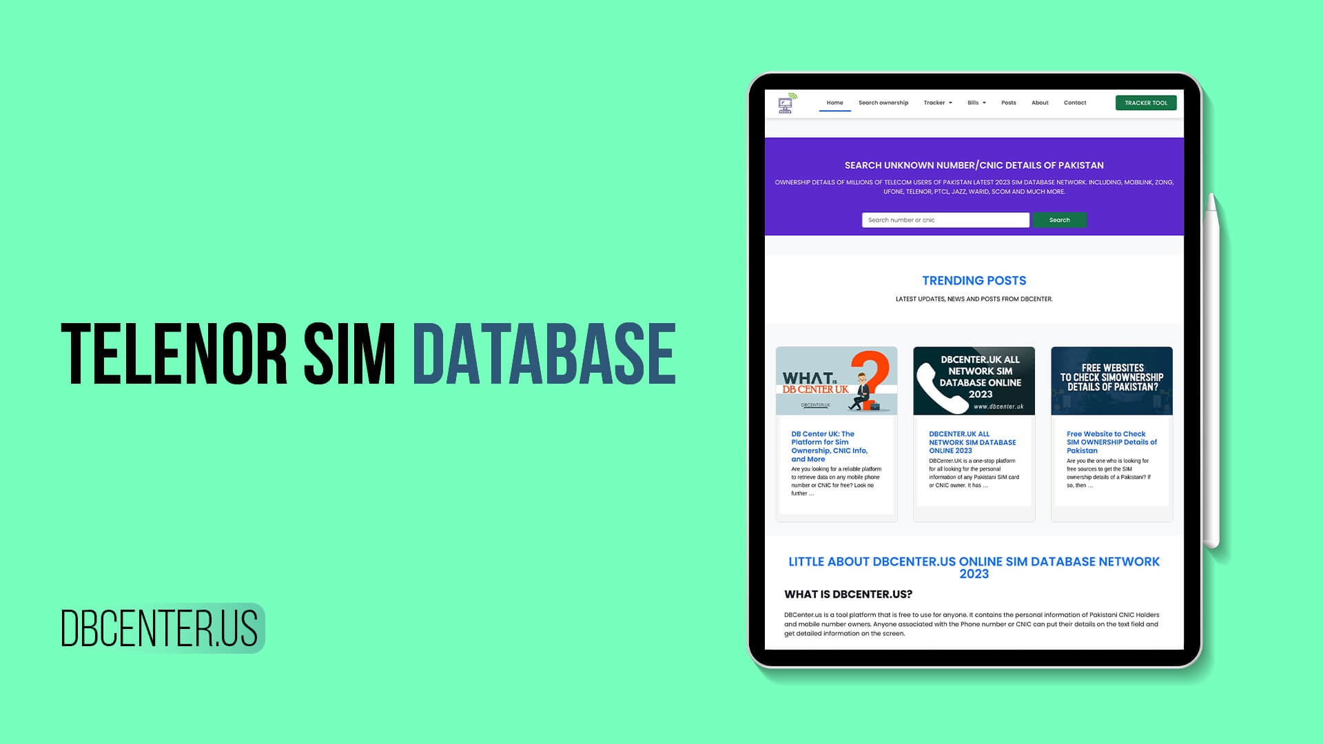 TELENOR SIM DATABASE