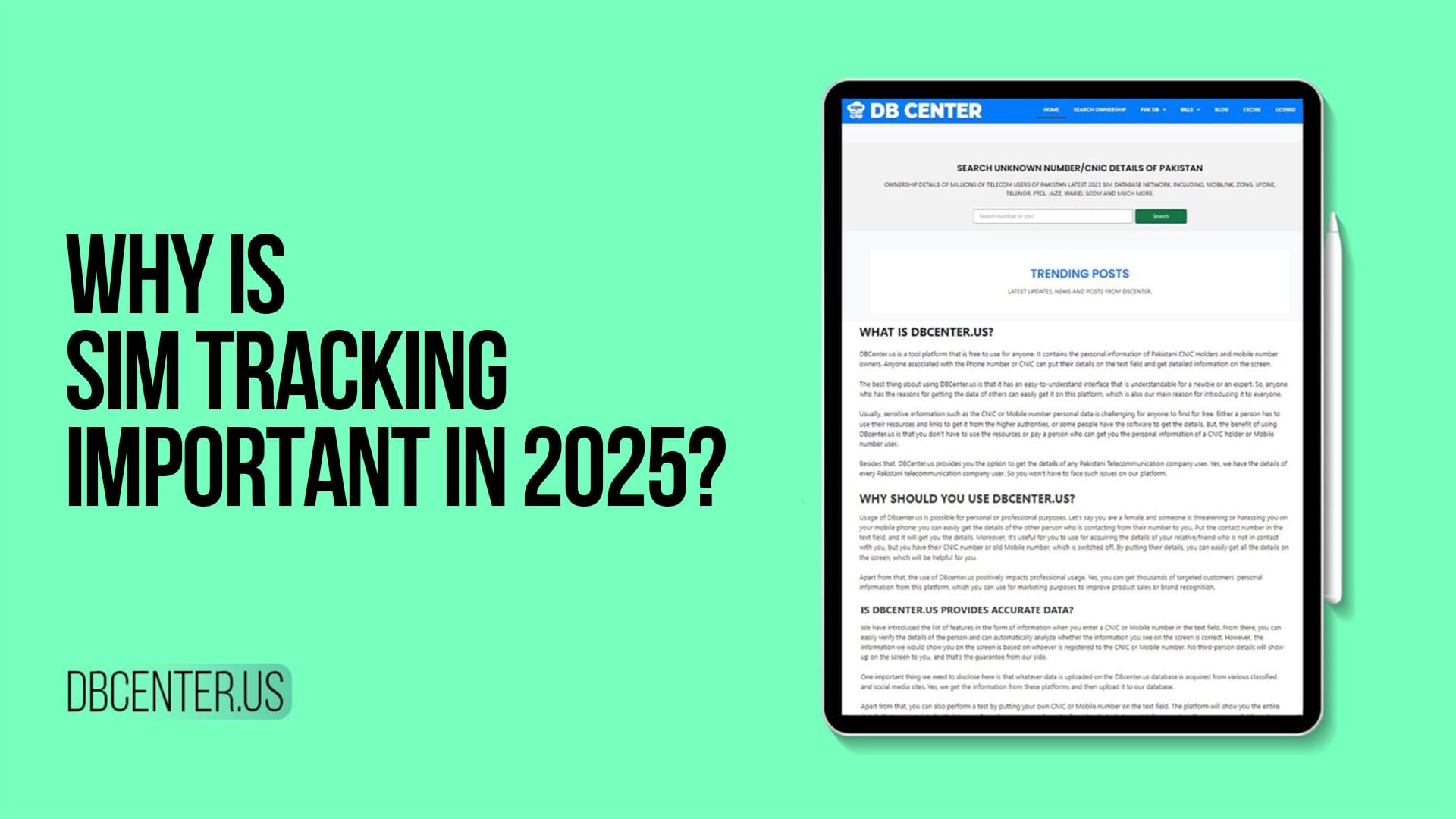 Why Is SIM Tracking Important in 2025?