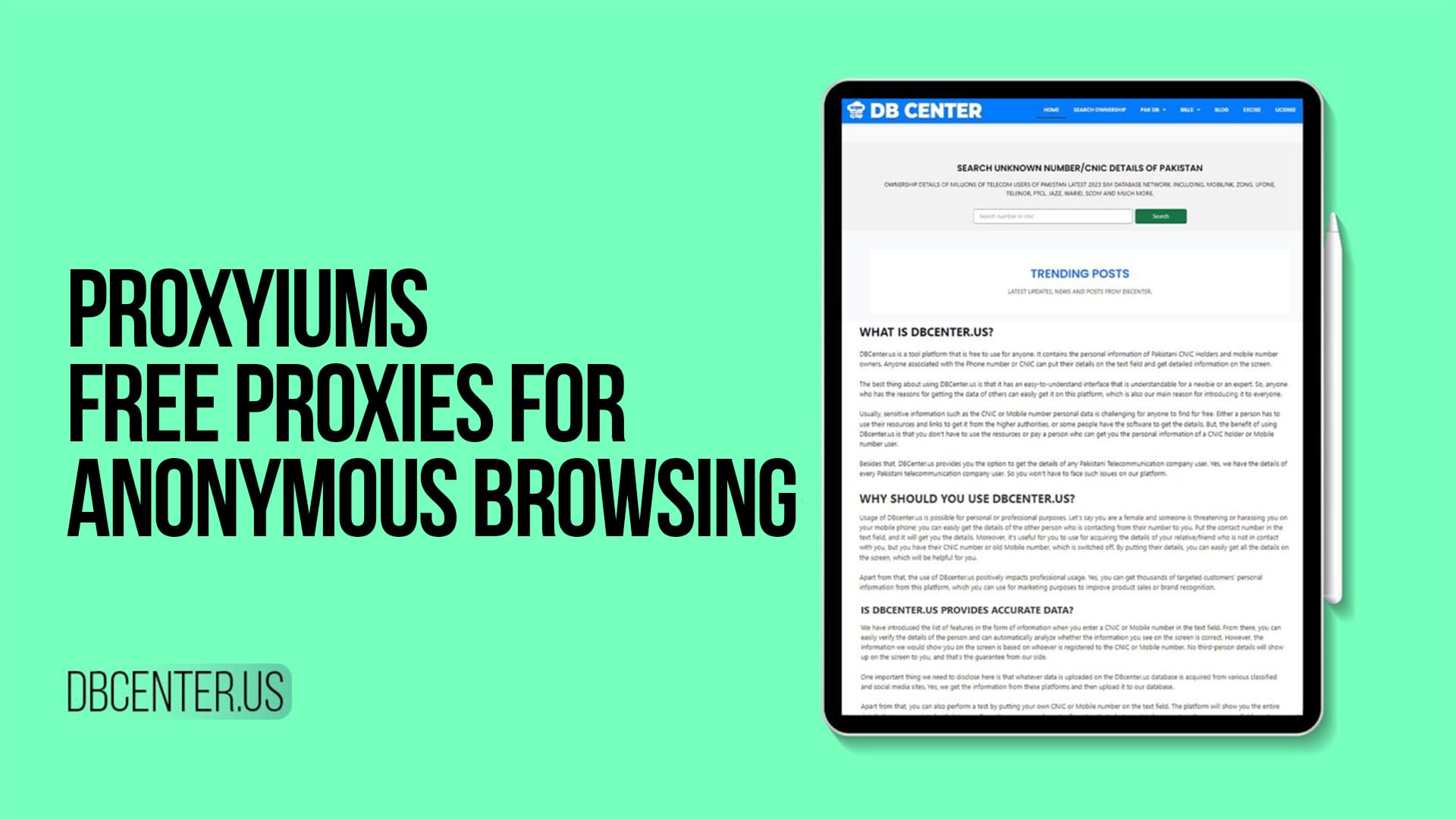 Proxyiums - Free Proxies for Anonymous Browsing