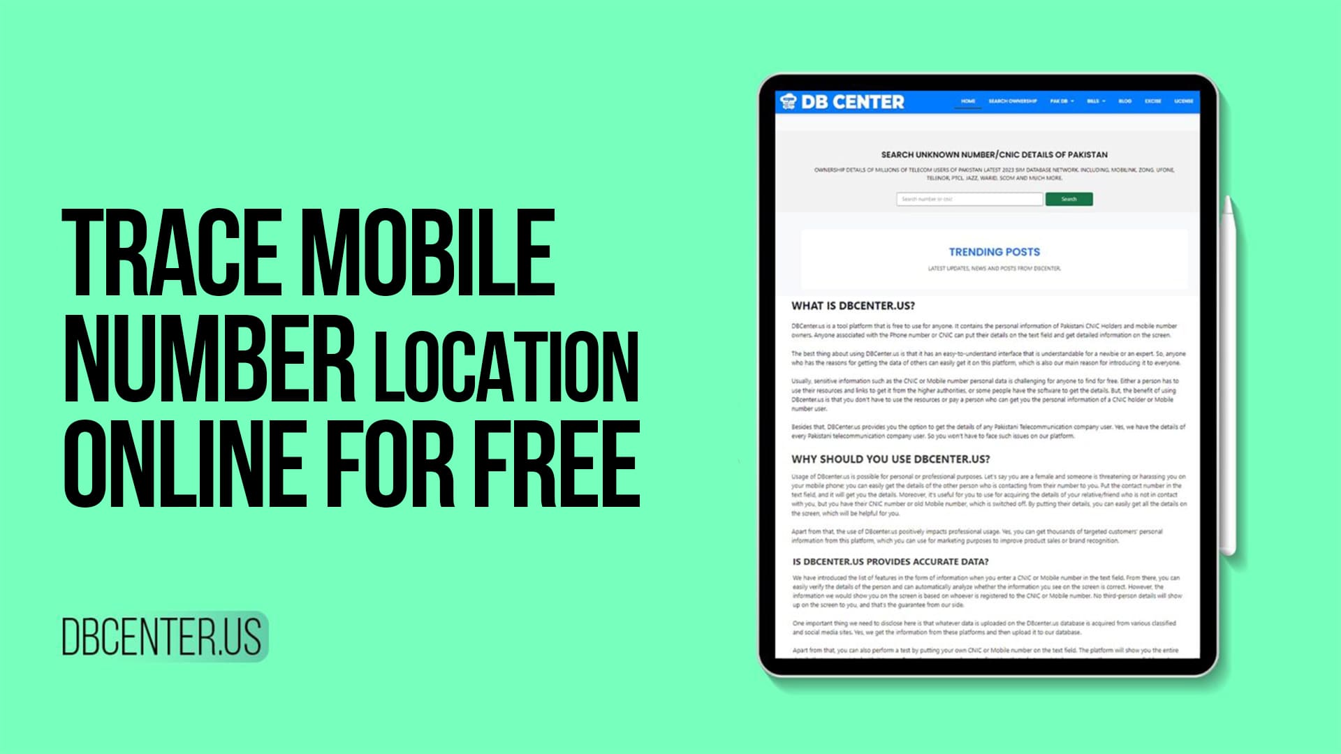 Trace Mobile Number Location Online for Free